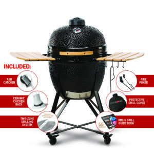 Kamado Bono Grande, black