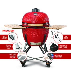 Kamado Bono Grande, red