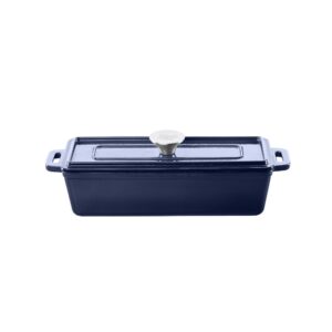 Grand Feu baking dish with a lid, blue, 1.7 l